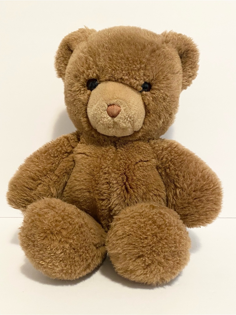 Gund Vintage 1983 Plush Brown Teddy Bear Stuffed Animal Toy 12” 80s Lovey